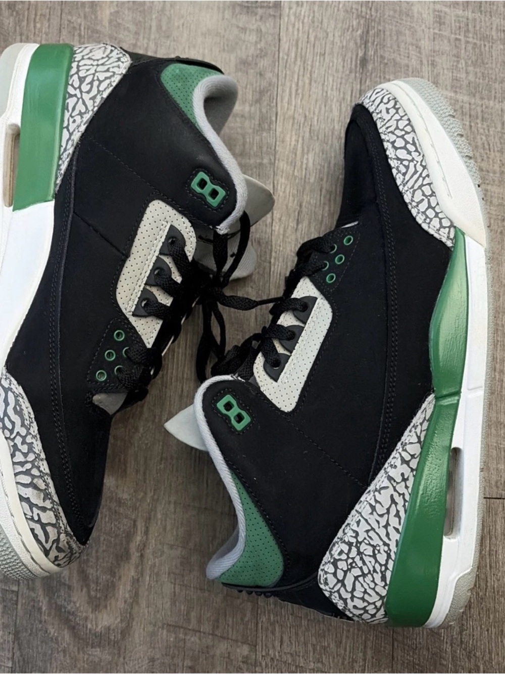 Jordan 3 “pine” size 11.5  100% authentic - Picture 3 of 7